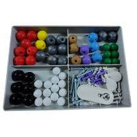 Inorganic/Organic Chemistry Molecular Model, Student Set, 52 atoms